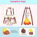 Kids Camping Set with Play Tent,Campfire,Lantern,Indoor Outdoor Camping Set with Pop up Play Tent,Camping Toys Play Set for Kids 3 4 5 Year Old,Toddler Toys by TinyTreasures Baby Boutique