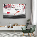 Houselerax Japanese Koi Fish Tapestries, Cherry Blossoms Asian Oriental Flower Branch Koi Fish Carp Tapestry Wall Hanging for Bedroom Living Room Office Decor 60"x40" by CozyNest Decor