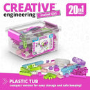 Engino Maker Girl, 20-Model Set, Engineering Kit for Girls 7+, STEM Building Toys, Educational Set, Engaging STEM Toys, Sparks Creativity, Gift for Girls by TinyTreasures Baby Boutique
