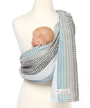 Hip Baby Wrap Ring Sling Baby Carrier for Infants and Toddlers - 100% Soft Cotton Baby Wraps Carrier for Babies 8-35 lbs - Perfect Baby Shower Gifts Moms and Dads - Nursing Cover (Moon Honeycomb) by TinyTreasures Baby Boutique