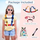 Safety Harness Leash for Big Kids with Autism and Special Needs (6-12 yrs), Child Adjustable Elopement Harness with Emergency Handle and Tether, Keep Active Autistic/ADHD Kids Safe and Free Outdoors by TinyTreasures Baby Boutique