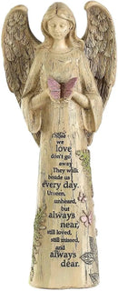 Topadorn Garden Statuary Outdoor Praying Angel Resin Figurines,Collectible Sculptures,10" H by CozyNest Decor