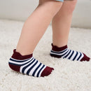 Zaples Baby Non Slip Grip Ankle Socks with Non Skid Soles for Infants Toddlers Kids Boys Girls by TinyTreasures Baby Boutique