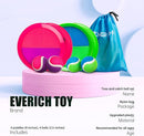 EVERICH Upgraded Toss and Catch Ball Game Set - Indoor and Outdoor Games for Kids 3-12, Beach Sand Pool Water Toy Includes 4 Paddles 4 Sticky Balls, Great Birthday Easter Gifts for Boys Girls by TinyTreasures Baby Boutique