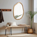 Irregular Mirror for Bathroom Vanity & Wall Decor - Asymmetrical Wall Mirror by CozyNest Decor