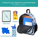 Wildkin JumpOff Jo 12-inch Kids Backpack – Lightweight, Durable Toddler Bag - Jo's Garage by TinyTreasures Baby Boutique