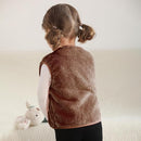 Baby Boys Girls Fleece Vest Zip Up Cute Bear Jackets Fuzzy Fall Winter Warm Clothes Newborn Outwear for Toddler Infant by TinyTreasures Baby Boutique