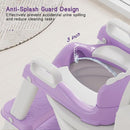 Potty Training Seat, Toddler Toilet Seat for Kids Boys Girls, 2 in 1 Potty Training Toilet for Kids, Splash Guard Anti-Slip Pad Step Stool, Adjust High Potty Chair for Toddler Kid Boys Girls by TinyTreasures Baby Boutique