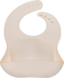 Loulou Lollipop Soft, Waterproof Silicone Feeding Bib by TinyTreasures Baby Boutique