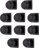 BRINKS – Contemporary Non-Locking Interior Ball Door Knob, Matte Black - Designed for Sleek and Modern Homes and Blends Seamlessly with Interior Décor (E2426-122) (10 Pack) by TinyTreasures Baby Boutique