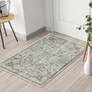 Keen Home Design 2x3 Rug - Machine Washable Entry Rug with Non-Slip Backing, Ideal for Enteryway, Kitchen, Bathroom, Laundry Room - Vintage, Easy Clean, Durable, Low Pile Rug - (2' x 3') by CozyNest Decor