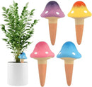 Kalolary 4Pcs Plant Watering Globes, Self Watering Spikes Terracotta Drip Water Stakes Irrigation Watering Bulbs for Pot, Indoor, Outdoor, Vacation (Gradient Mushroom) by GreenHaven Gardens