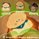 DREAMING MY DREAM Puppy Night Light for Kids Lamp,Soft Silicone Nursery Light for Baby Room and Toddler Toy,Portable Dimmable Rechargeable Animal Lights for Girls and Boys by TinyTreasures Baby Boutique
