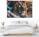 Lion Tapestry Lion Tapestries Christian Fabric Wall Hanging Aesthetic Space Indoor Outdoor Wall Art Tablecloth Bedspread for Bedroom Dormitory Living Room Home Decor 40"x60" by CozyNest Decor