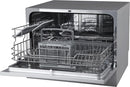 EdgeStar DWP63 21-5/8 Inch Wide 6 Place Setting Countertop Dishwasher - Silver by TinyTreasures Baby Boutique