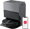 roborock S8 Max Ultra Robot Vacuum and Mop, All-in-One Dock, PreciSense LiDAR Navigation, Smart Dirt Detection, Self-Emptying, 8000Pa Suction for Various Floors, 20mm Auto Lifting for Carpet, Black by CozyNest Decor