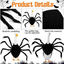 Halloween Goose Outfit Lawn Porch Goose Outfit Spider Bat Costume Plastic Goose Clothing for 23" Goose Halloween Outdoor Patio Yard Lawn Art Decoration (Spider) by GreenHaven Gardens