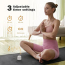 White Noise Machine | Paussion Long-Lasting Fast Charging Portable Travel Mini Sound Machine with 25 Soothing Sounds for Adults, Kids, and Babies | Auto Timer, Travel, Sleep, Baby, Fan - White by TinyTreasures Baby Boutique
