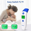 Berrcom 3 in 1 Forehead and Ear Thermometer Indoors Non-Contact Backlight Body Object Temperature Checking Sensor Touchless Digital Thermometer with Fever Alert by TinyTreasures Baby Boutique