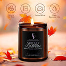 Fall Candles Set, 4 Pack Candles for Home Scented Natural Soy Wax, Autumn Gifts Set for Women Men, Fall Fragrance of Spice/Vanilla Cupcake/Apple Wreath/Hello Fall by CozyNest Decor
