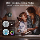 Momcozy Portable Stroller Fan, 8000mAh, 27H Ultra-long Battery Life, Detachable 4 Speed 360°Rotate, LED Night Light with 2 Modes, USB Rechargeable Handheld Cooling Fan for Travel, Car Seat, Bedroom by TinyTreasures Baby Boutique