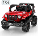 SEALIGHT 12V Kids Ride On Car Truck w/Parent Remote Control, 4 * 380W Motors, 3 Speeds, Emergency Braking, LED Lights, Music & Horn, Kids Electric Vehicles Toddler Electric Car for Girl Boy Gift by TinyTreasures Baby Boutique