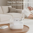 Dreo Humidifiers for Bedroom, 4L Top Fill for Large Room, 36H Runtime, 28 dB Quiet Supersized Cool Mist Air Humidifier for Baby Nursery, Plants, Indoor, Night Light, Easy to Clean & Fill by TinyTreasures Baby Boutique