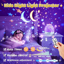 PIKOY Unicorn Toys for Girls Gifts, 15 Films+15 Lullaby Sound Machine for Kids Night Light Projector, Remote+Rechargeable Night Light for Kids Gifts, 360 °Rotation Princess Mermaid Toddler Girl Toys by TinyTreasures Baby Boutique
