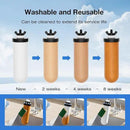 Purewell PF-4 Ceramic Purification Elements, Replacement Filters for ProOne® and Berkey® Filters, ProOne® or Berkey® Big+ Countertop Gravity Water Filter System and Purewell System (4 Pack, K Series) by CozyNest Decor