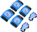 BOSONER Kids/Youth Knee Pads Elbow Pads Wrist Guards Set for 3-15 Years, Child Protective Gear Set for Roller Skates, Cycling, BMX Bike, Skateboard, Inline Skating, Scooter Riding Sports… by TinyTreasures Baby Boutique