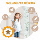 Personalized Name Growth Chart for Wall, Eucalyptus Leaves Canvas Height Chart for Kids Baby Child Toddler Boys Girls, Canvas&Wood Growth Chart for Wall Room Nursery Decor,Easy Care by TinyTreasures Baby Boutique