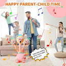Jollybaby Plush Talking Singing Dancing Musical Flamingo Toy for Toddlers 1-3 Just Like Cactus Toy, Music Mimicking Interactive Toy for Crawling Kids, Sensory Stuffed Toy Gift for Baby 0-6-12 Month by TinyTreasures Baby Boutique