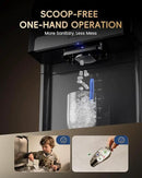 ecozy Nugget Ice Maker Dispenser, Smart 2-in-1 Pebble Ice Machine Countertop & Water Dispenser with App Control, Self-Cleaning, Auto Lighting, TDS Monitor, Measured Dispensing, 33Lbs/Day by CozyNest Decor