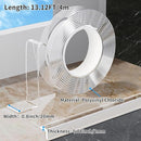 0.8 in x 13.12 FT,Edge Corner Protector Baby Proofing,Soft Clear Furniture Table Corner Guard & Edge Safety Cabinet Door Bumper,Crib Bumpers,Window Sill Protector,Wall Protector by TinyTreasures Baby Boutique