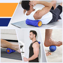 Sportneer 4 in 1 Foam Roller Set: Dual Textures Foam Roller, Foot Roller, Lacrosse Ball, Traction Massage Ball with String, Deep Massage Roller for Whole Body Release, Physical Therapy by CozyNest Decor