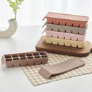 Silicone Freezer Trays with Lid,2ea 0.7oz 12 Cube-Leak Proof Silicone Freezer molds for Homemade Baby Food Breastmilk, Purees, Vegetables, Fruit, Baby Food Jars Ice Tray with Lid BPA Free Beige by TinyTreasures Baby Boutique