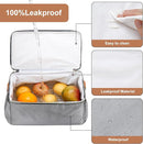 Breastmilk Cooler Bag with 6 Ice Pack, Wearable Breast Pump Bag Compatible with Willow, Elvie, Medela & Momcozy M5/S12 Pro Pumps & Accessories for Work, Travel and Family Use Grey by TinyTreasures Baby Boutique