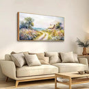 ZUITINGHUA Wood Framed Canvas Wall Art For Living Room Wall Decor For Bedroom Office Wall Decoration Country Road Landscape Paintings Farmhouse Pictures Artwork Room Aesthetic Home Decor 20x40 In by CozyNest Decor