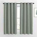 NICETOWN Blackout Sage Green Curtains & Drapes for Bedroom - Grommet Top Thermal Insulated Room Darkening Light/Sound Blocking Privacy Drapes for Living Room, 2 Panels, W52 x L63 by TinyTreasures Baby Boutique