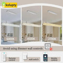 W48 Modern Rectangular Crystal Chandeliers Dining Room Chandelier,Silver Pendant Light Fixture with Remote Control for Living Room Kitchen Island by CozyNest Decor
