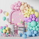 Pastel Balloons Arch Garland Kit, 146PCS Pastel Balloons 4 Sizes 18/12/10/5 Inch, Macaron Rainbow Balloon Arch Kit for Unicorn Birthday Baby Shower Wedding Easter Party Decorations by CozyNest Decor
