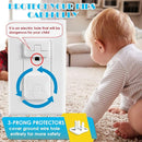 Outlet Covers Babepai 38-Pack White Child Proof Electrical Protector Safety Improved Baby Safety Plug Covers by TinyTreasures Baby Boutique