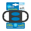 Dr. Brown’s® Milestones™ 100% Silicone Baby Bottle Handles, Narrow, Black, 2 Pack, 4m+ by TinyTreasures Baby Boutique