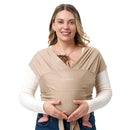Momcozy Baby Wrap Carrier - Easy to Wear Infant Carrier Slings, Lightweight Hands Free Baby Sling, Adjustable Baby Carriers for Newborn to Toddler 8-35 lbs, Baby Wraps Carrier, Light Curry by TinyTreasures Baby Boutique