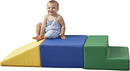 Factory Direct Partners 11618-AS SoftScape Toddler Playtime Climber, Indoor Active Play Structure (3-Piece Set) - Assorted by TinyTreasures Baby Boutique
