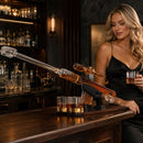 Whiskey Decanter Set - Sniper Liquor Decanter - ml & 2 12oz Glasses