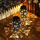 2 Pack Solar Lantern Butterfly Solar Outdoor Waterproof Hanging Metal Solar Powered Patio Lanterns Garden Solar Lights Outdoor Decorative Gifts for Women by GreenHaven Gardens