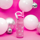 Zak Designs Barbie Harmony Water Bottle for Travel or At Home, 20oz Stainless Steel is Leak-Proof When Closed and Vacuum Insulated with Straw Lid and Carry Handle (Pink) by TinyTreasures Baby Boutique