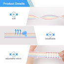 Kids Wristband Compatible with Apple AirTag, Protective Case for Air Tag GPS Tracker Holder with Nylon Bracelet, Adjustable Anti Lost Watch Band for Toddler Child Elder(2PacksRainbowA) by TinyTreasures Baby Boutique