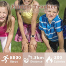 Kids Watches for Girls Boys Digital Sport Watch with Step Counter Pedometer Vibration Alarm Clock, No App Waterproof Fitness Tracker Kids Watch Boys Girls Teens Students Ages 5-16 by TinyTreasures Baby Boutique